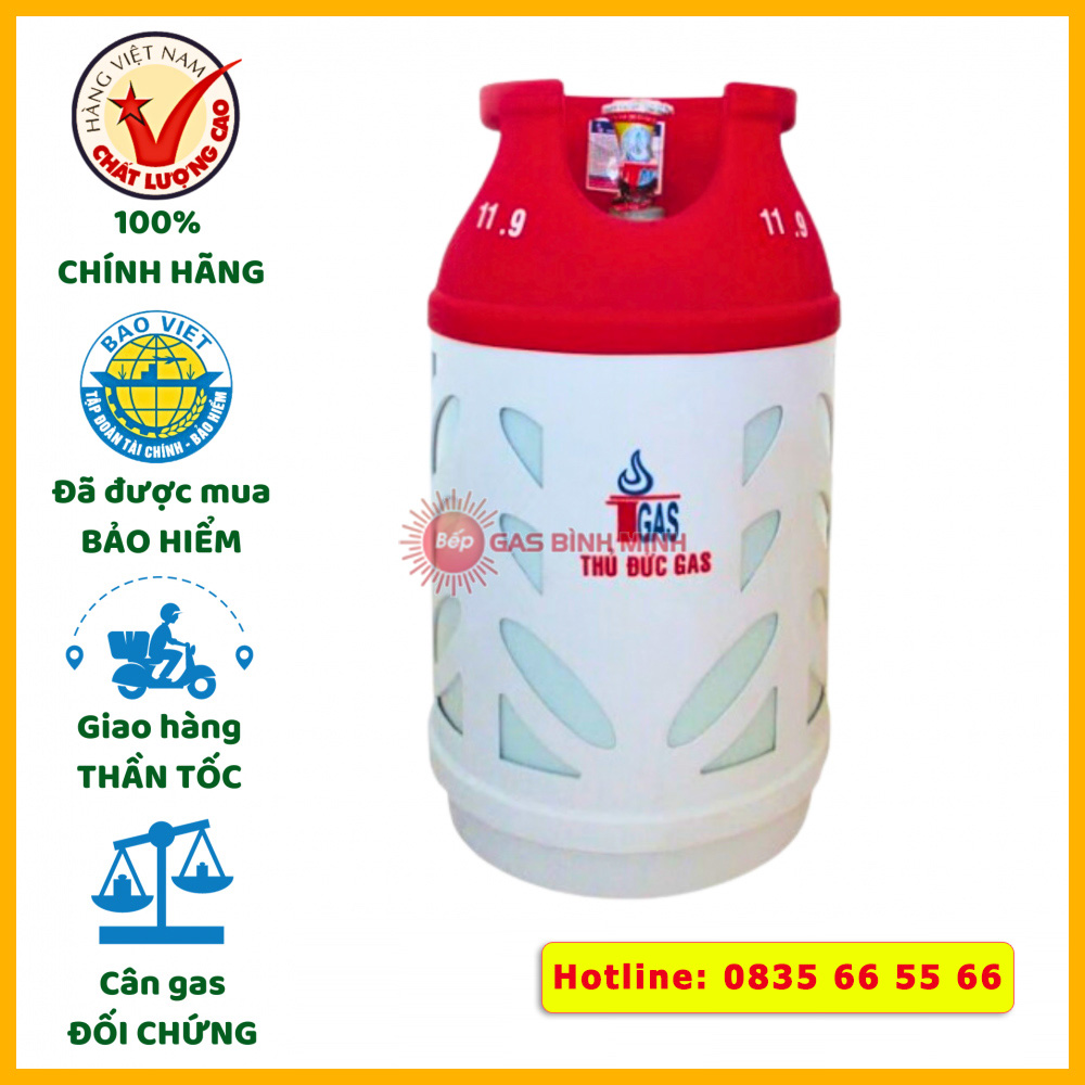 bình gas thủ đức 12kg giá tốt