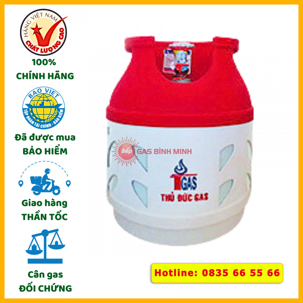 bình gas thủ đức 6kg giá tốt