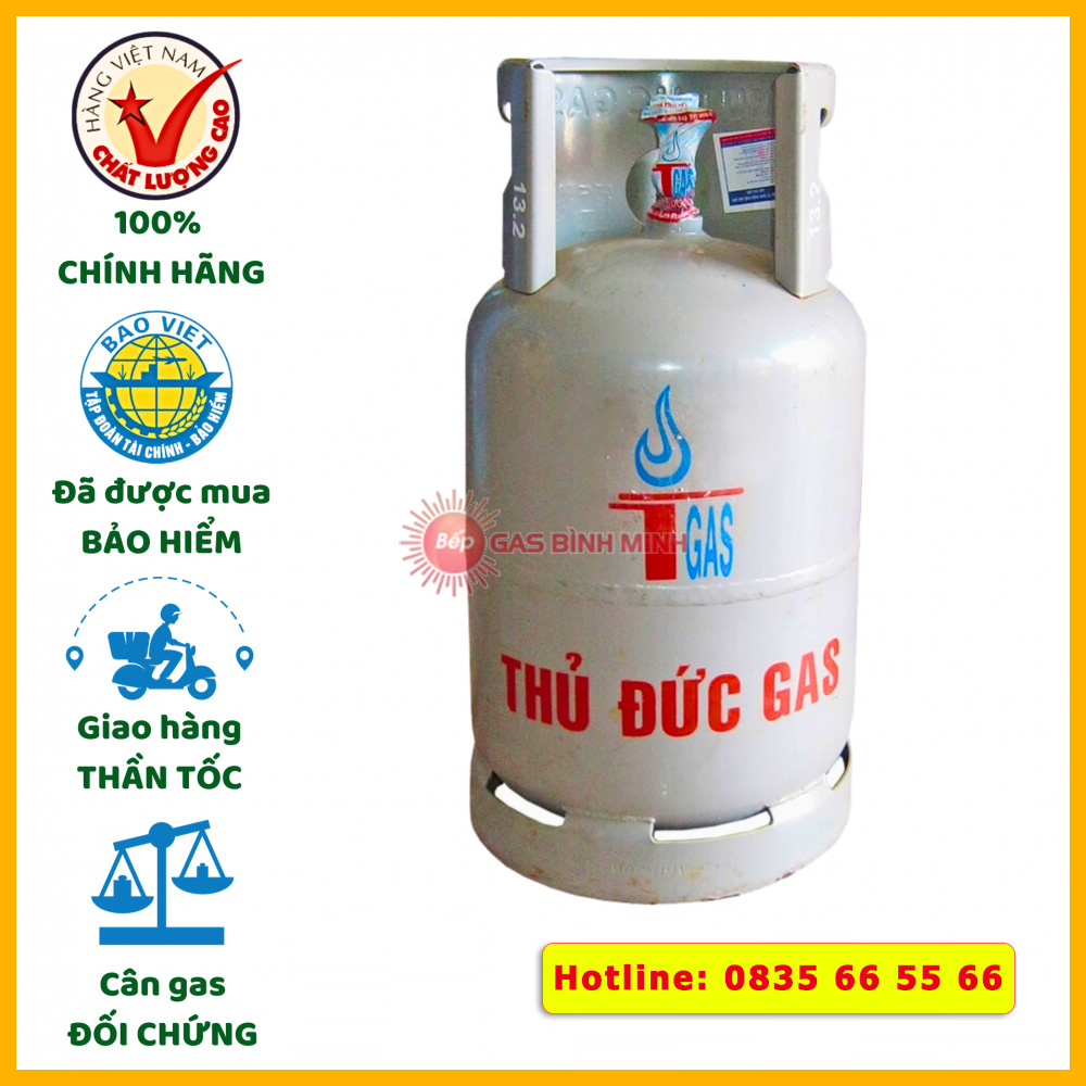 bình gas thủ đức xám 12kg giá tốt