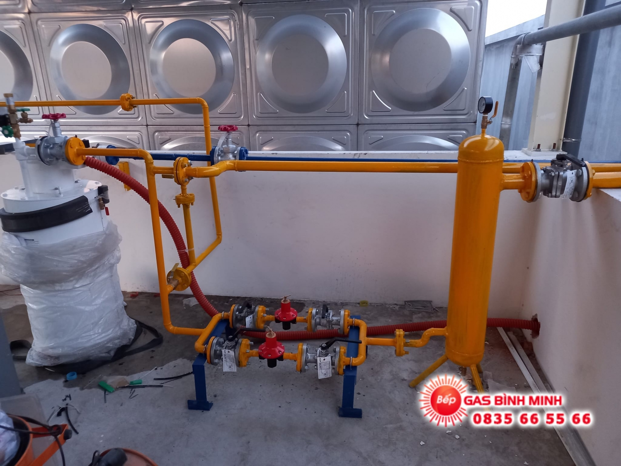 Đại lý đổi gas giao gas huyện Hóc Môn tận nhà, uy tín