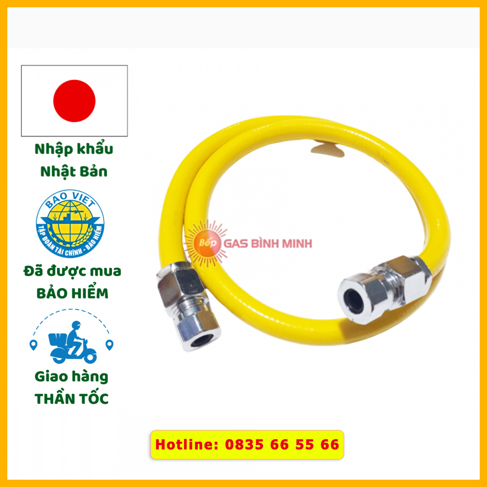 Dây Gas Công Nghiệp Lõi Thép Nhật Bản