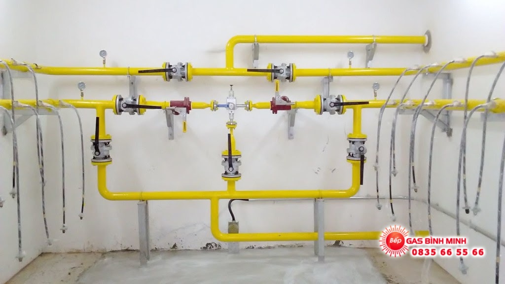 lắp đặt hệ thống bếp gas công nghiệp quận 11