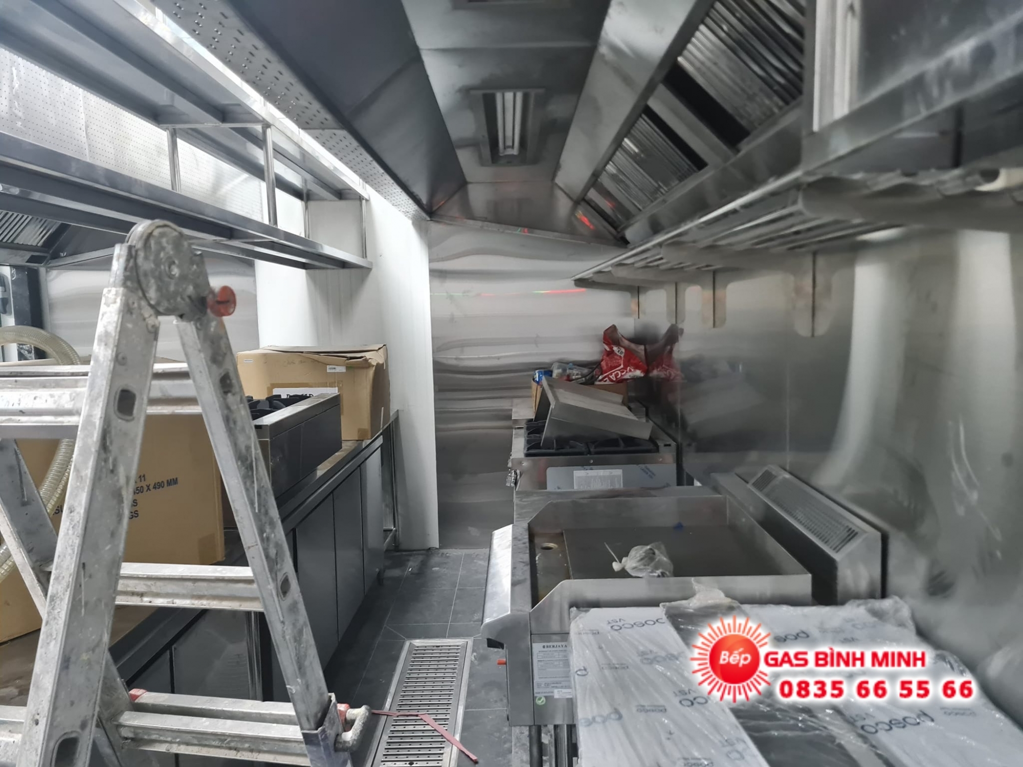 lắp đặt hệ thống bếp gas công nghiệp quận 10