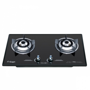 Bếp Gas Âm Kính 2 Lò Capri Cr-209kt