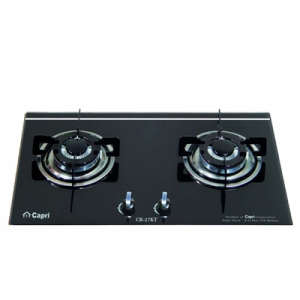 Bếp gas âm kính 2 lò Capri CR-27KT