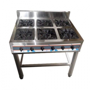 Bếp Âu 6 họng chân cao