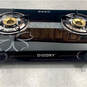 Bếp ga đôi kính Dicory