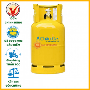 Bình gas Á Châu vàng 12kg