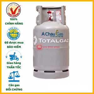 Bình gas Á Châu xám 12kg