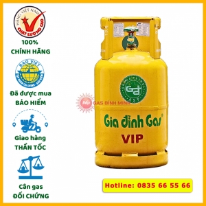 Bình gas Gia Đình vàng 12kg