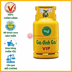 Bình gas Gia Đình vàng 12kg
