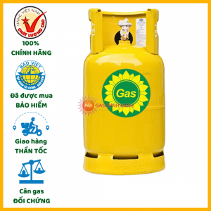 Bình gas Hướng Dương vàng 12kg