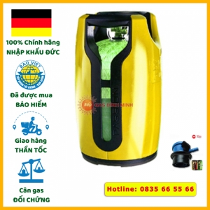 Bình gas Miss Composite vàng van ngang 12kg