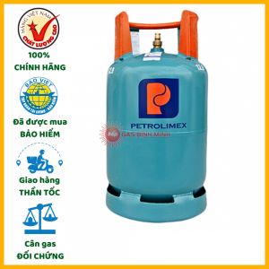 Bình gas Petrolimex 12kg van shell
