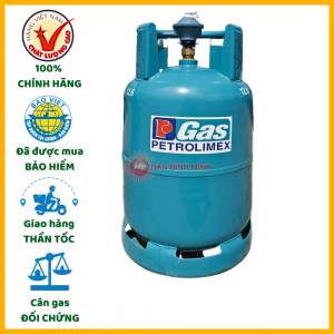 Bình gas Petrolimex 13kg van lật