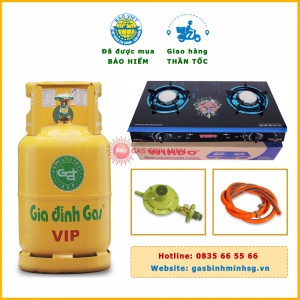 Bộ Bình Bếp Gas Đôi Windo Hồng Ngoại