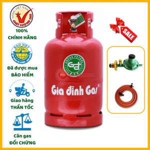 Combo bình gas Gia Đình đỏ 12kg