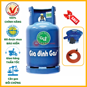 Combo bình gas Gia Đình xanh 12kg