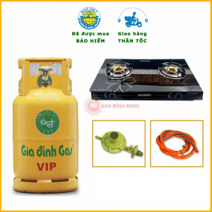 Combo Bộ Bình Bếp Gas Dicory Van Dây Tự Động