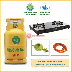 Trọn Bộ Bình Bếp Đôi Dương Kính SUNHOUSE SHB201MT