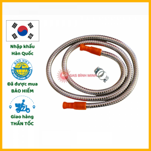 Dây Gas Bọc Inox Nhập Khẩu Hàn Quốc