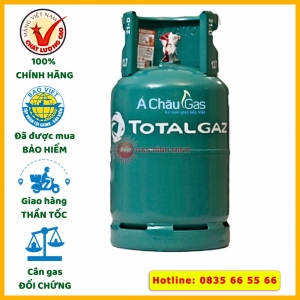 Bình gas Á Châu Total Gaz xanh 12kg