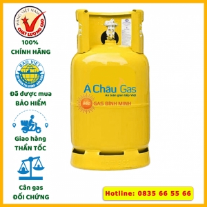 Bình gas Á Châu vàng 12kg