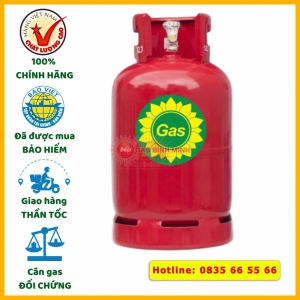 Bình gas Hướng Dương đỏ 12kg