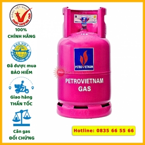 Bình gas PetroVietnam hồng 12kg