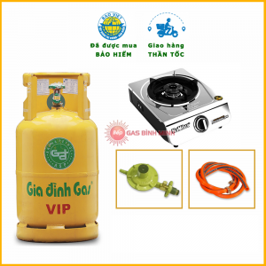 Trọn Bộ Bình Van Dây Tự Động Bếp Gas Đơn NaMilux Giá Rẻ